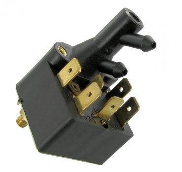 Wiper switch with pneumatic window washer  VW1300, VW1500 and 1302 8.1967 until 7.1971 VW1200 8.1967 until 7.1975 Bus 67-72